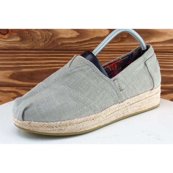 Bobs Women Sz‎ 9 M Brown Espadrilles Fabric Shoes 34101 - Picture 1 of 9
